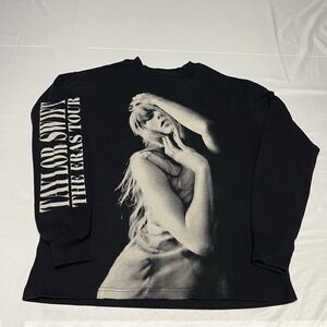 Taylor Swift The Eras Tour Shirt Womens XS Long Sleeve Concert Merch Graphic